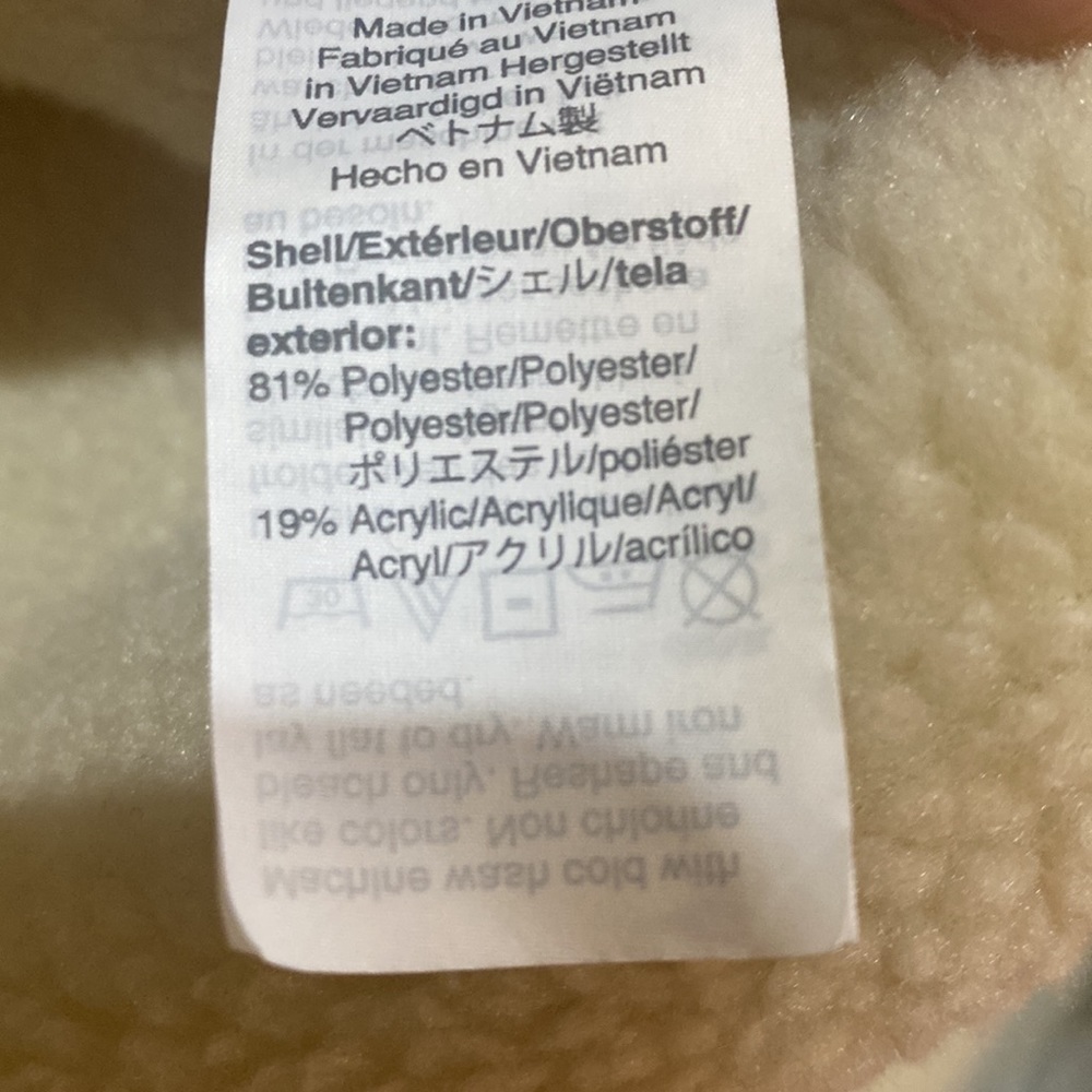 New Madewell Sherpa Estate Cocoon coat jacket - Picture 10 of 11
